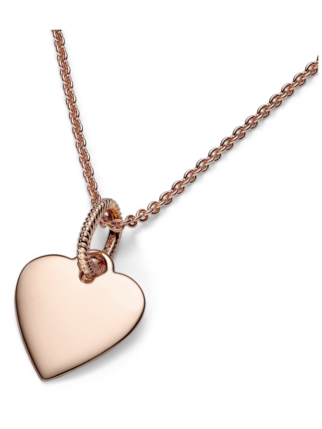 Pendentif en metall doré rose pour femmes et joli motif