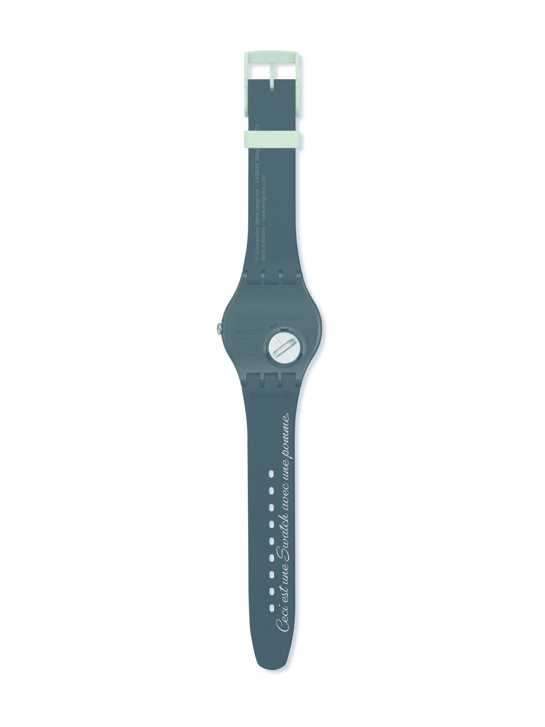 Damen, Herren-Analog-Uhr mit Kunststoff-Gehäuse und Quarz-Uhrwerk