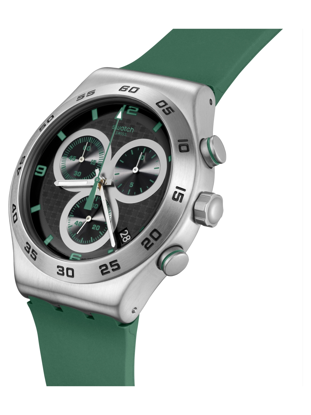 Herrenuhr Quarzwerk Swatch Chronograph Damen Swatch Irony Chrono