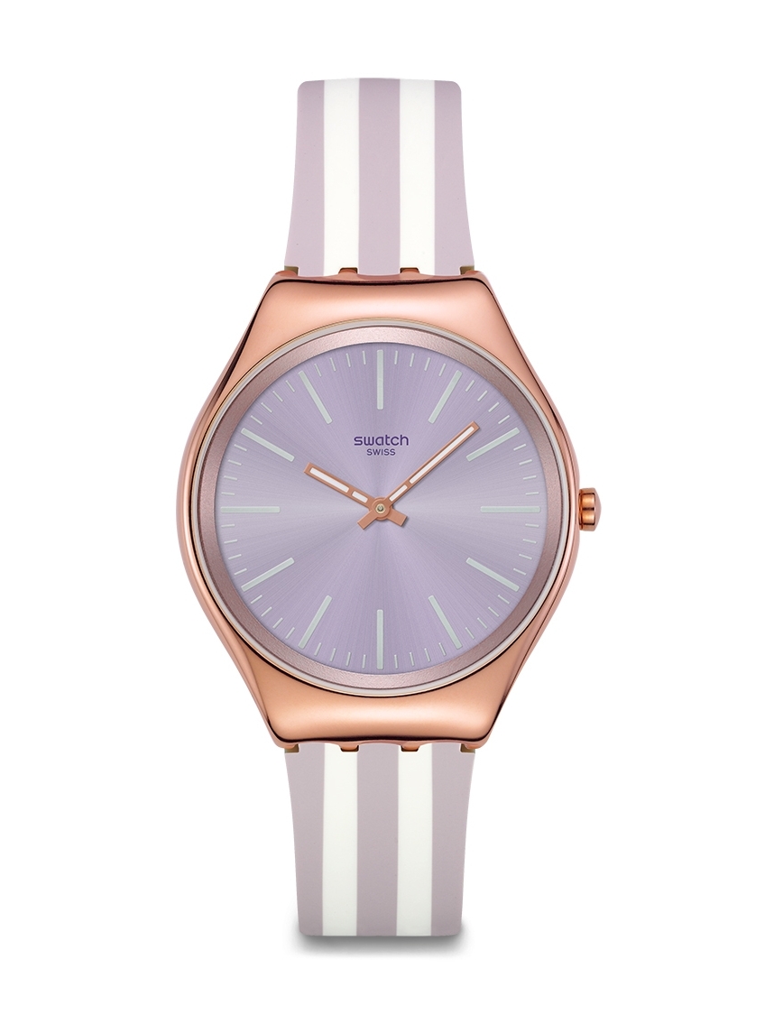 Who Cares Coole Damenuhr Rose Gold Swatch Retailers Swatch