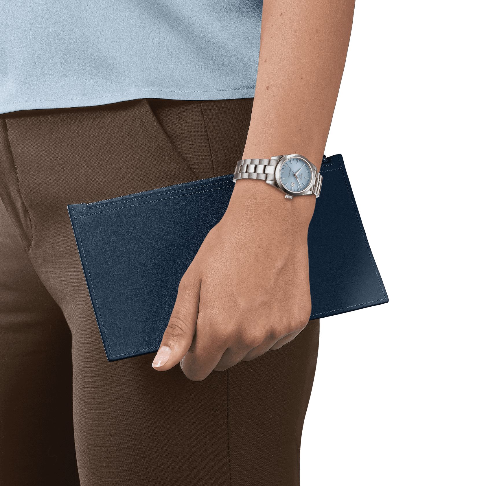 Damen-T-Classic mit 316L-Edelstahl-Gehäuse und Swiss Made