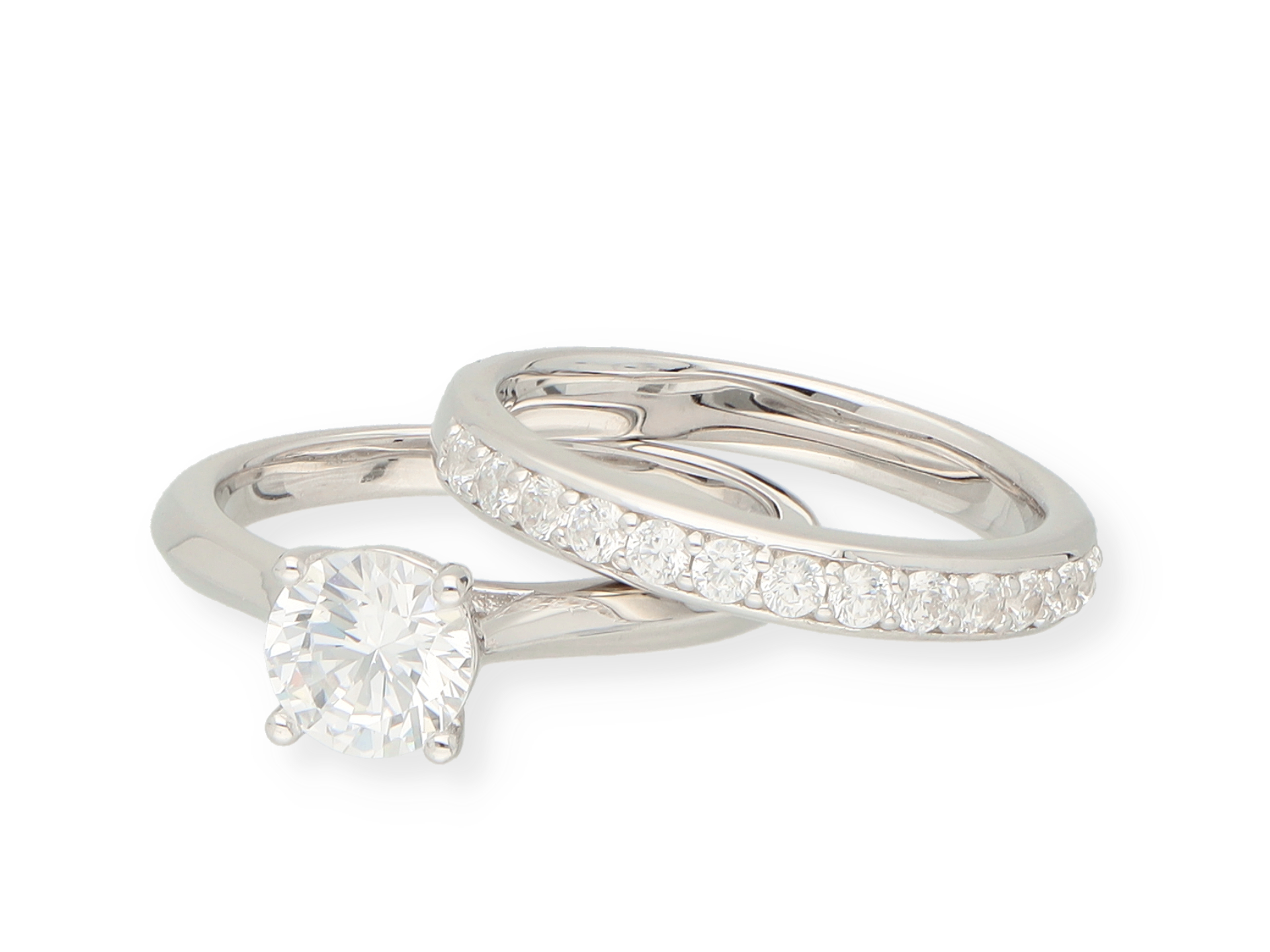 Bague Zirconia Argent 925 Solitaire|Alliance de Carat