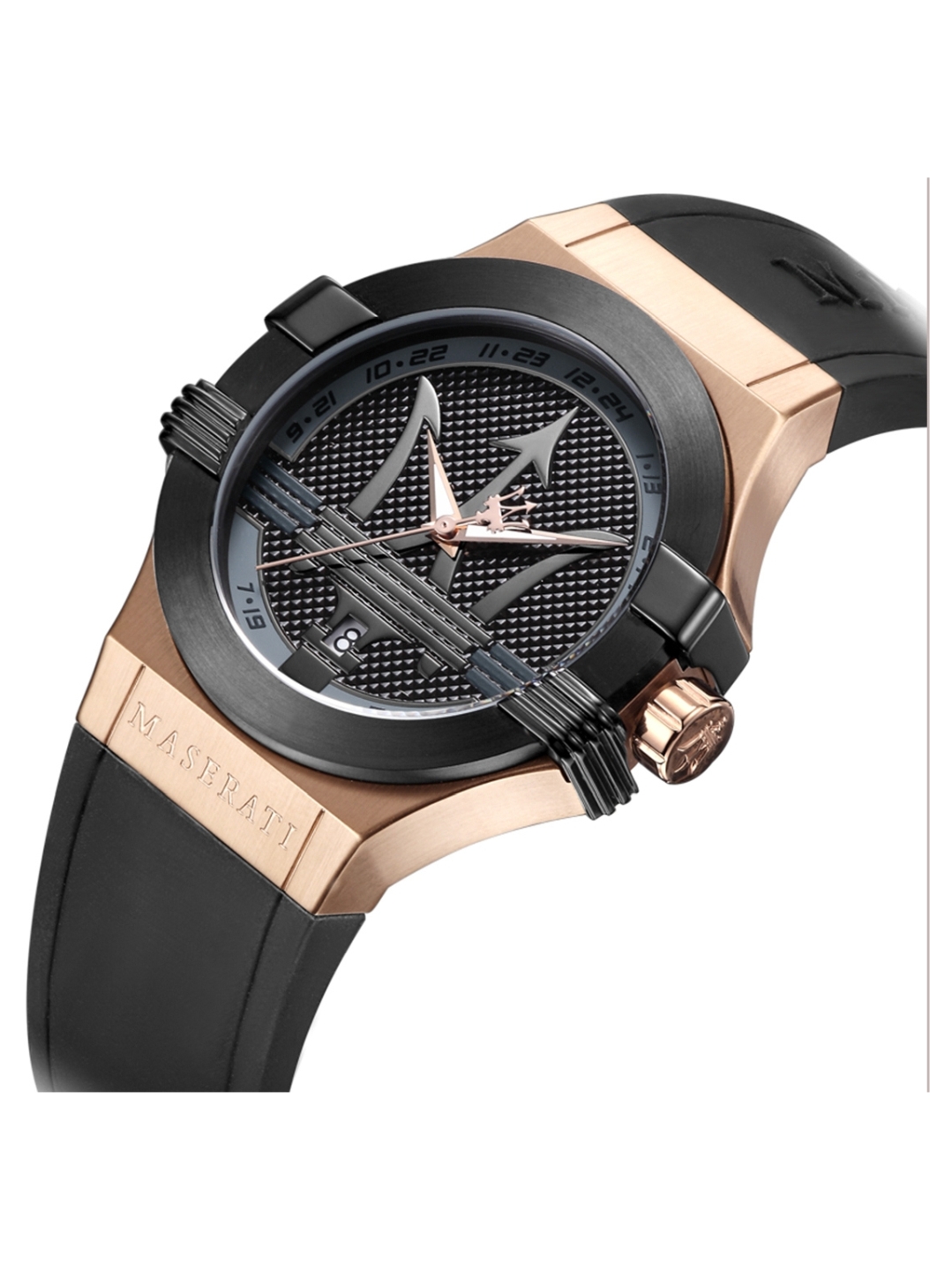 Herren-Uhr mit Edelstahl-Gehäuse und Quarz-Uhrwerk,