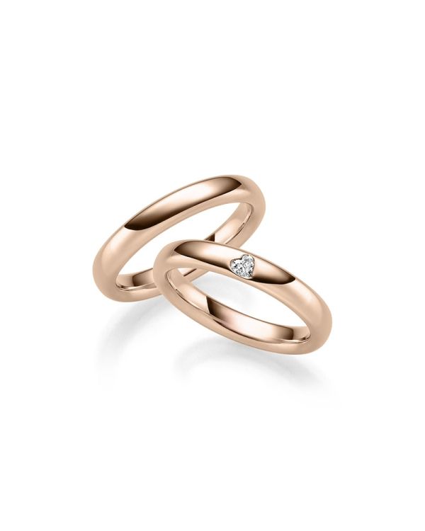 Alliance Diamant de Carat Wedding