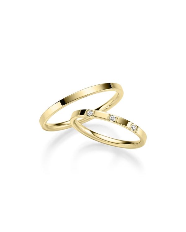 Alliance Diamant de Carat Wedding