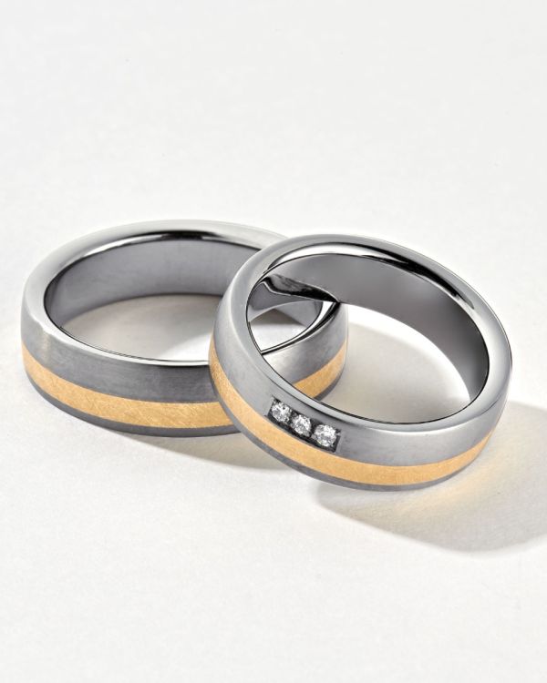 Diamant Ehering von Carat Wedding