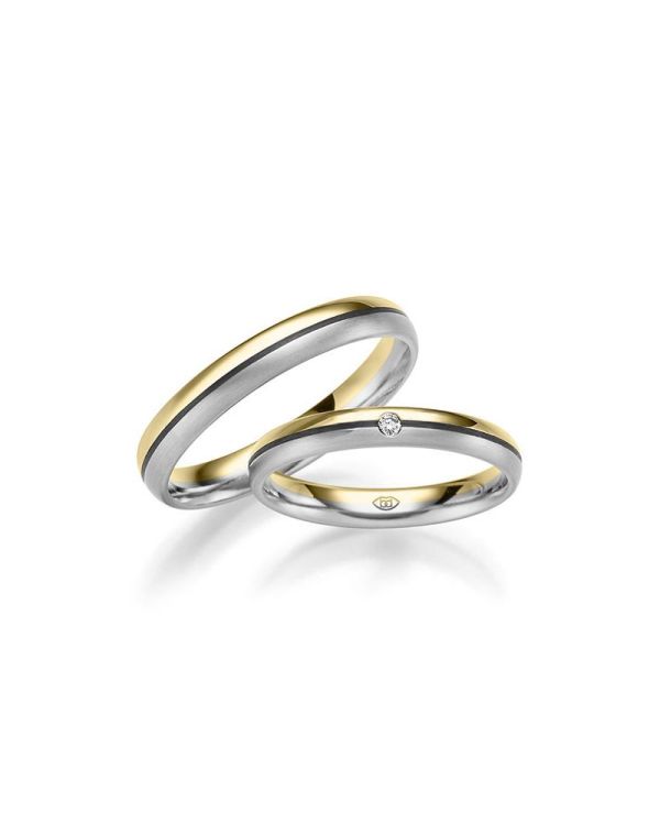 Alliance Diamant de Carat Wedding