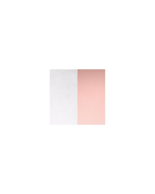 Les Georgettes - Ring-Einsatz Leder - Light Rose / Light Grey