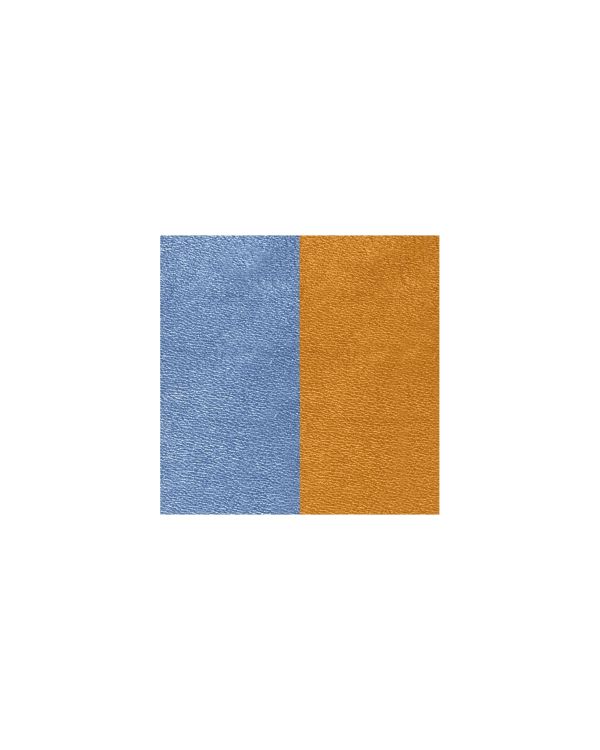 Les Georgettes - Anhänger-Einsatz Leder - Blue Denim / Canyon