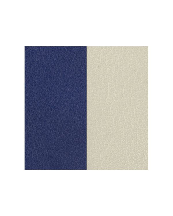 Les Georgettes - Armreif-Einsatz Leder - Indigo/Eggshell