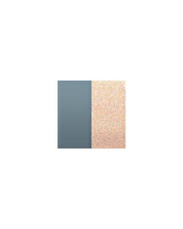 Les Georgettes - Ring-Einsatz Vinyl - Bleu pastel / Rose pailleté