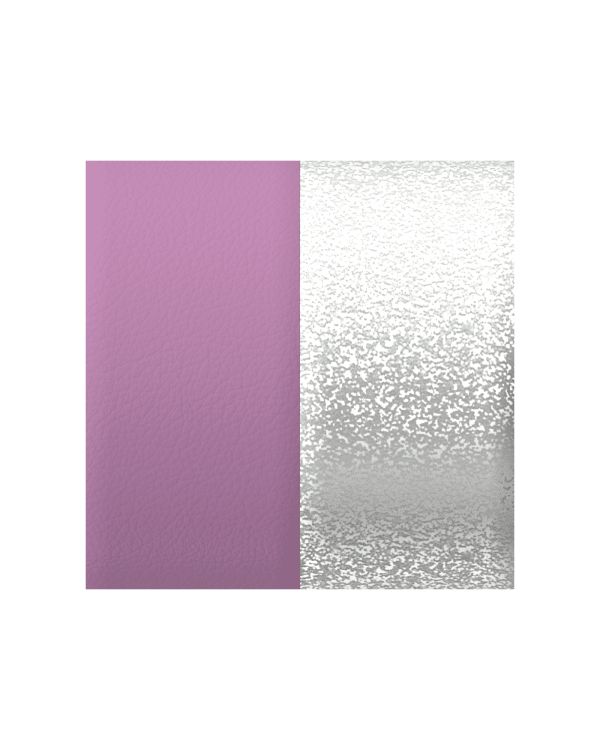 Les Georgettes - Armreif-Einsatz Leder - Mauve / Paillettes