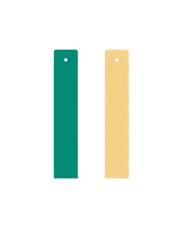Les Georgettes - Armreif-Einsatz Leder - JADE/DORE
