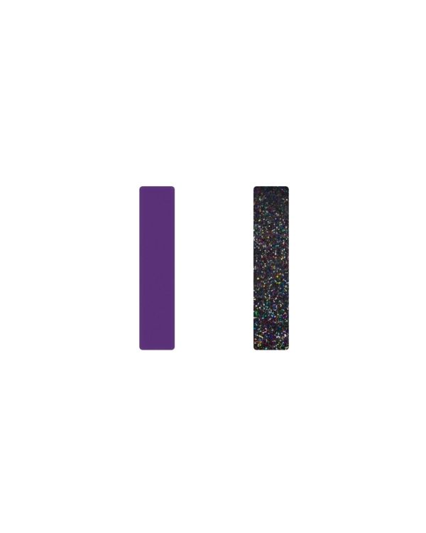 Les Georgettes - Ring-Einsatz Vinyl - VIOLET/Paillettes Vibrantes