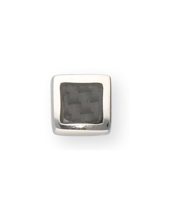 Carat - Karbon Einzelohrstecker Edelstahl - Men's Classic
