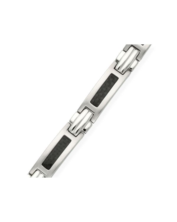 Carat - Karbon Armband Edelstahl - Men's Classic