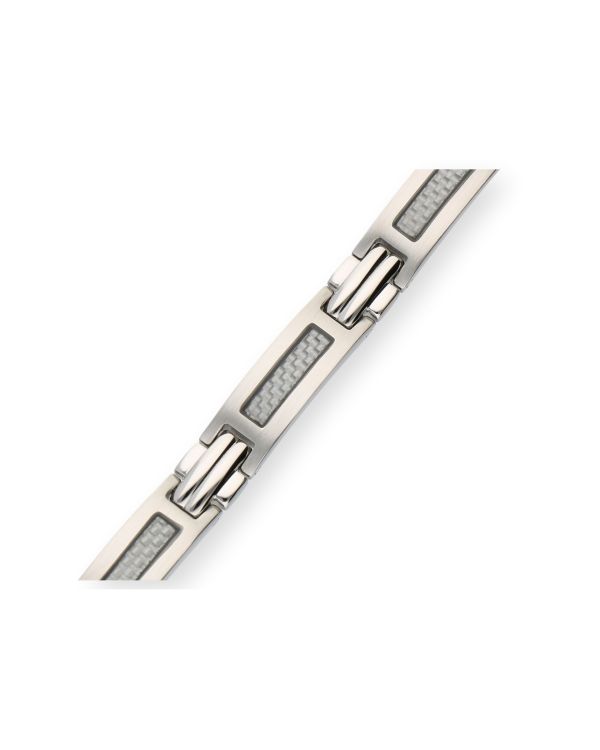 Carat - Karbon Armband Edelstahl - Men's Classic
