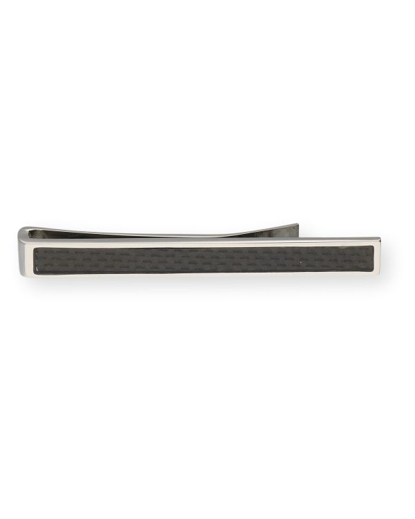 Carat - Karbon Krawattennadel Edelstahl - Men's Classic