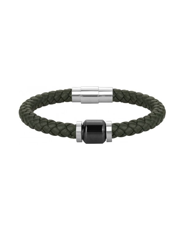 Carat - bracelet cuir, acier inoxydable - Men's Classic