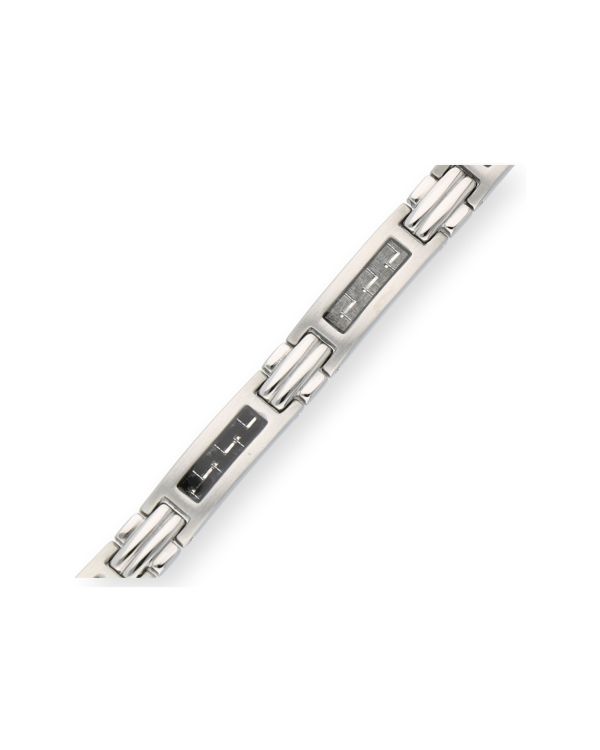 Carat - Karbon Armband Edelstahl - Men's Classic