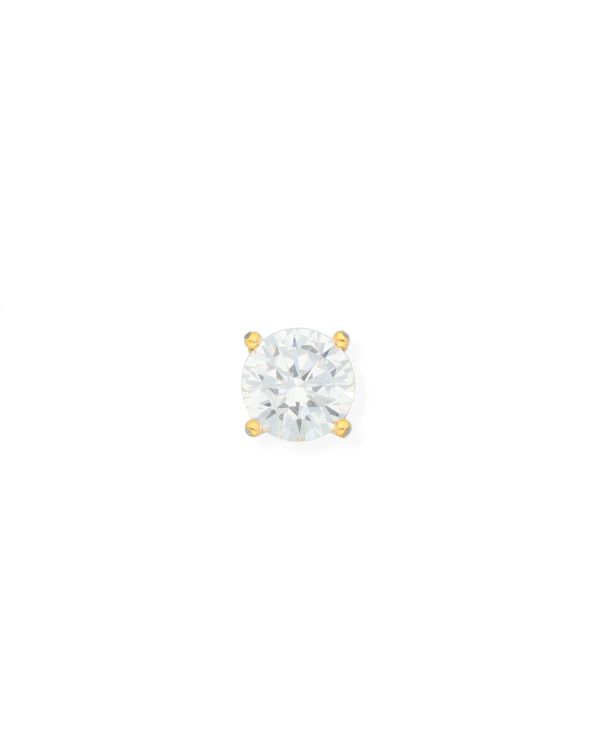 Carat - Zirkonia Einzelohrstecker Edelstahl - Men's Classic