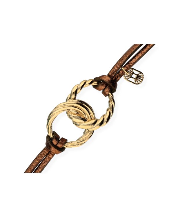 Flowersforzo.é - Armband Messing Plaqué - Lliona