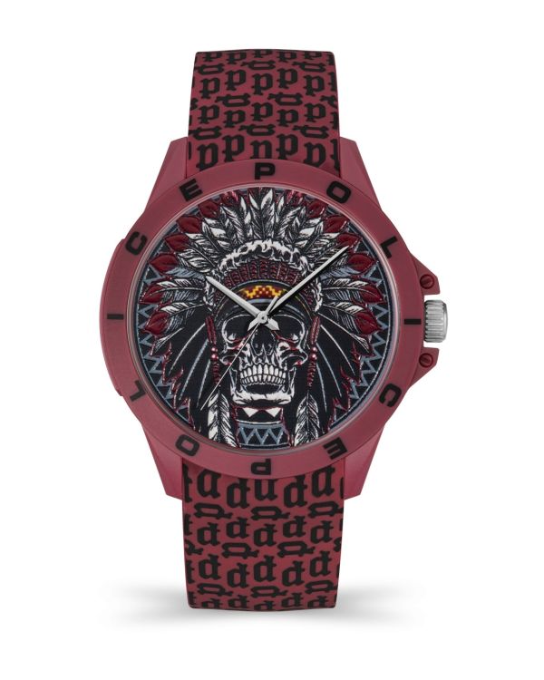 Police Montre analogique - Sketch