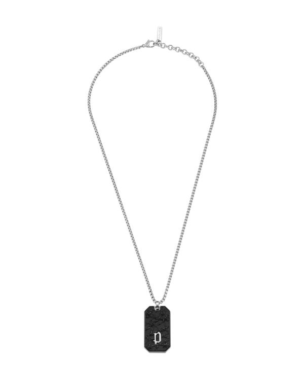 Police Collier Acier inoxydable - Wire