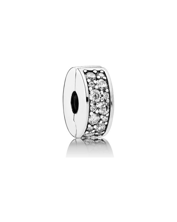Pandora - Zirkonia Clip Charm Silber 925
