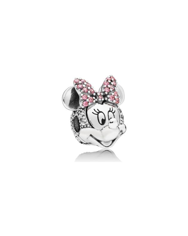 Pandora - Charm argent 925 -Disney, Shimmering Minnie Portrait