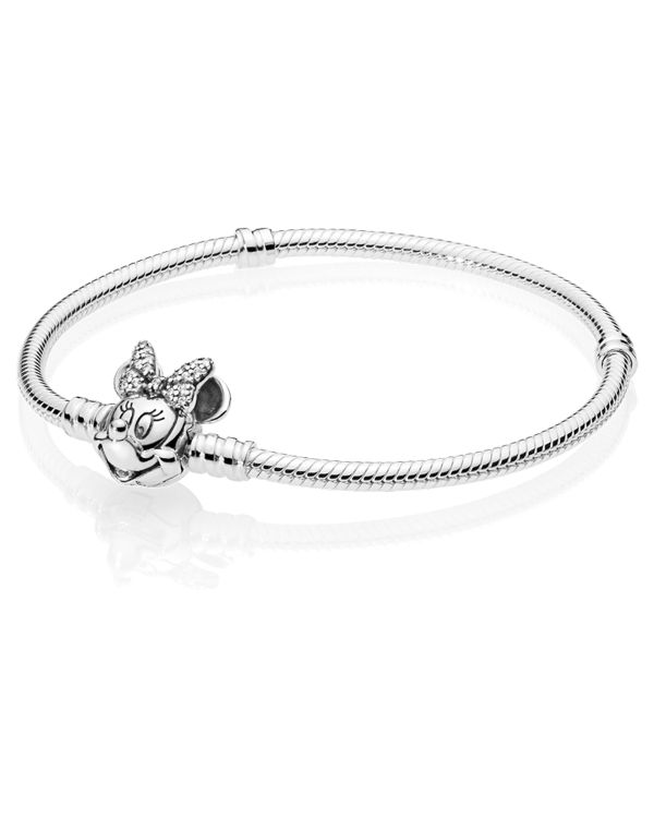 Pandora-bracelet argent 925-Disney, Shimmering Minnie Portrait