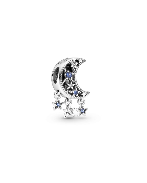 Pandora - Zirkonia, Kristall Charm Silber 925 - Pandora Moments