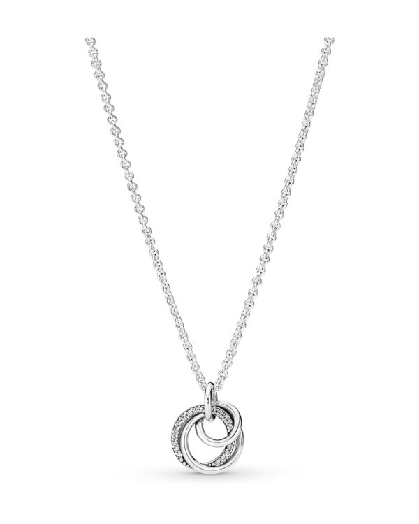 Pandora - Zirkonia Halskette Silber 925 - Pandora Moments