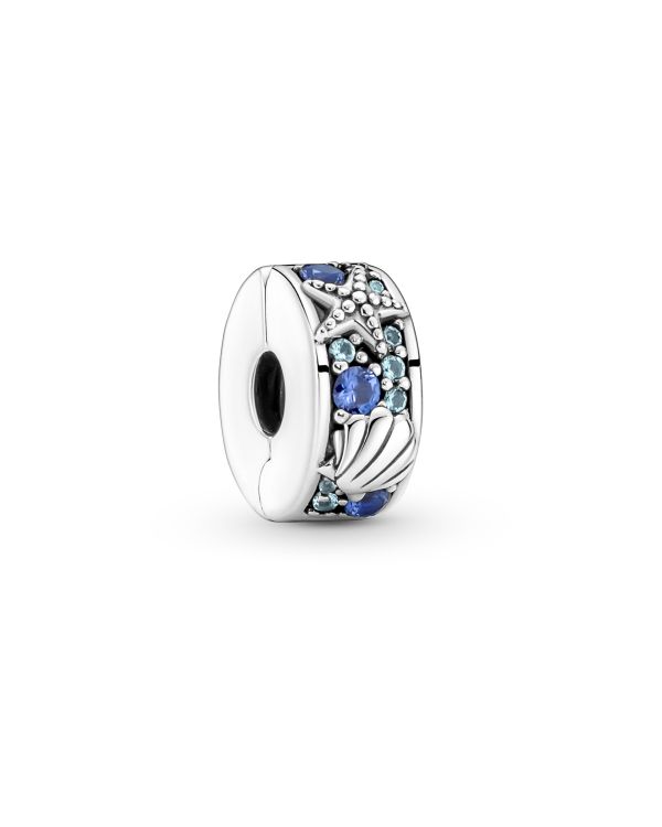 Pandora - Kristall Clip Charm Silber 925 - Pandora Moments
