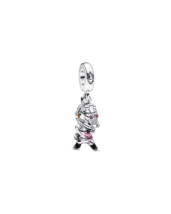 Pandora Charm Zirconia, Émail Argent 925 - Marvel x Pandora