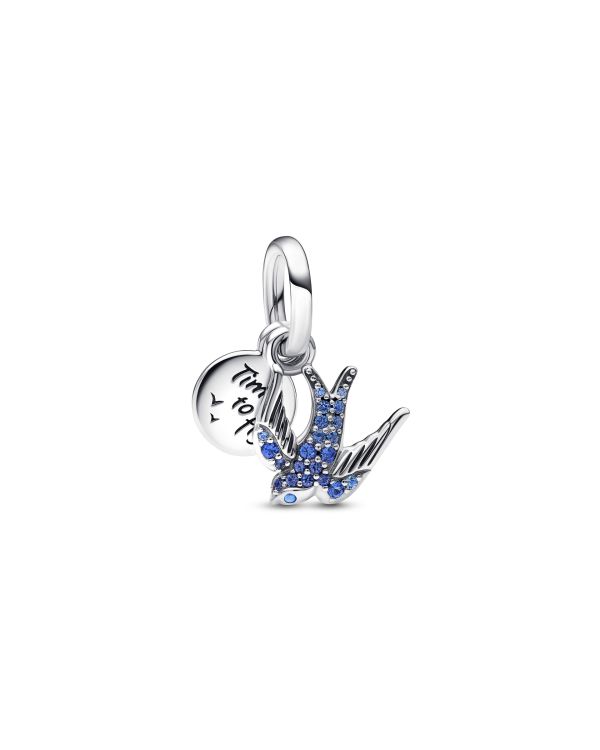 Pandora - Kristall Charm Silber 925 - Pandora Moments