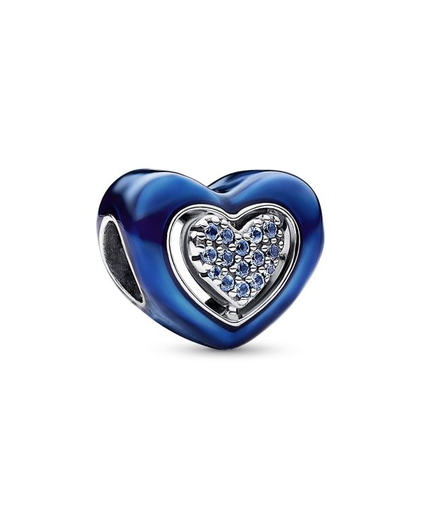 Pandora - Kristall, Email Charm Silber 925 - Pandora Moments