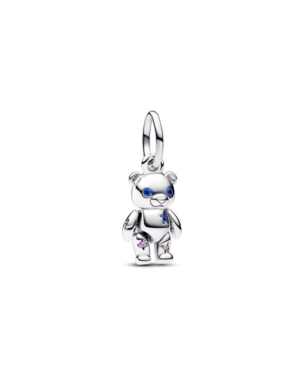 Pandora - Kristall, Zirkonia Charm Silber 925 - Pandora Moments