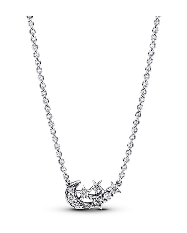 Pandora - Zirkonia Halskette Silber 925 - Pandora Moments