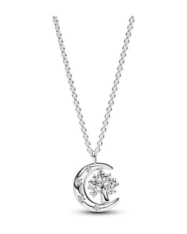 Pandora - Zirkonia Halskette Silber 925 - Pandora Moments