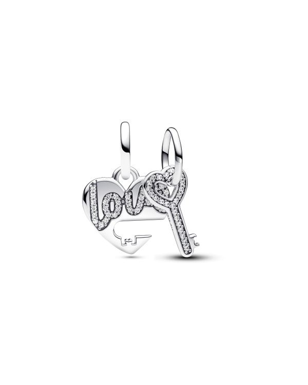 Pandora - Zirkonia Charm Silber 925 - Pandora Moments