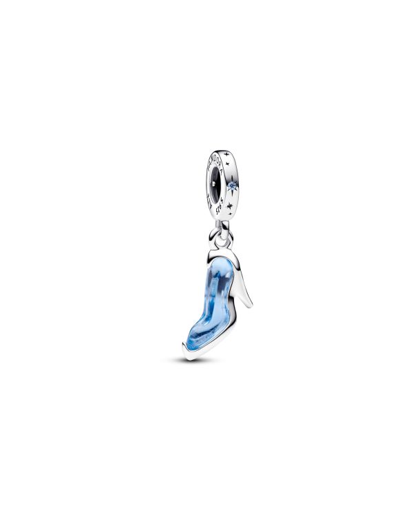 Pandora - Zirkonia, Kristall Charm Silber 925 - Disney Cindrella shoe