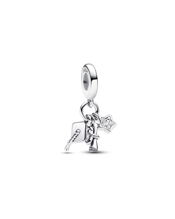 Pandora - Zirkonia Charm Silber 925 - Pandora Moments