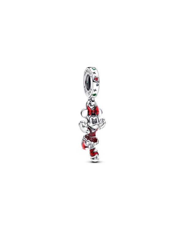 Pandora - Zirkonia, Email, Kristall Charm Silber 925 - Disney x Pandora