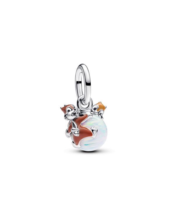 Pandora - Opal, Email Charm Silber 925 - Disney x Pandora