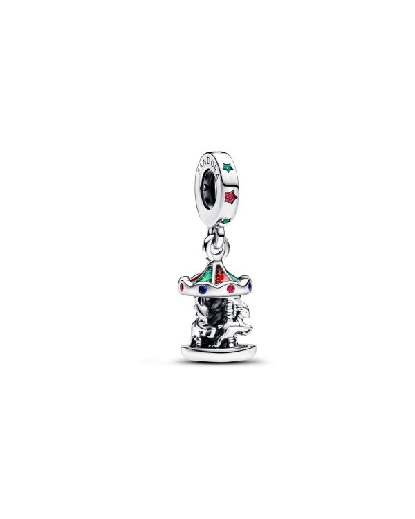 Pandora - Zirkonia, Email, Kristall Charm Silber 925 - Pandora Moments