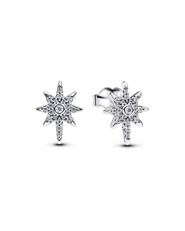 Pandora Clous d'oreilles Zirconia Argent 925 - Pandora Moments