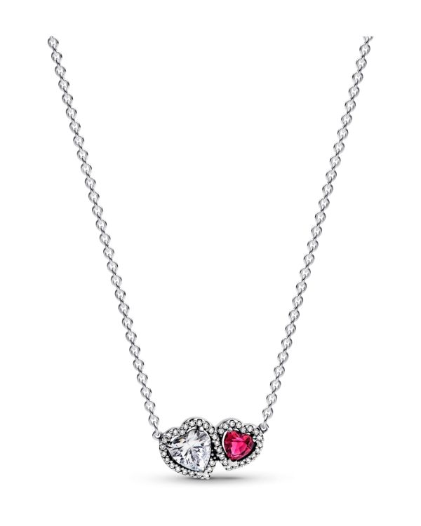 Pandora - Zirkonia, Kristall Halskette Silber 925 - Classic Stone