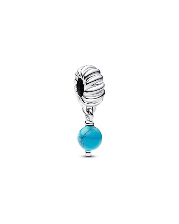 Pandora - Türkis Charm Silber 925 - Pandora Moments