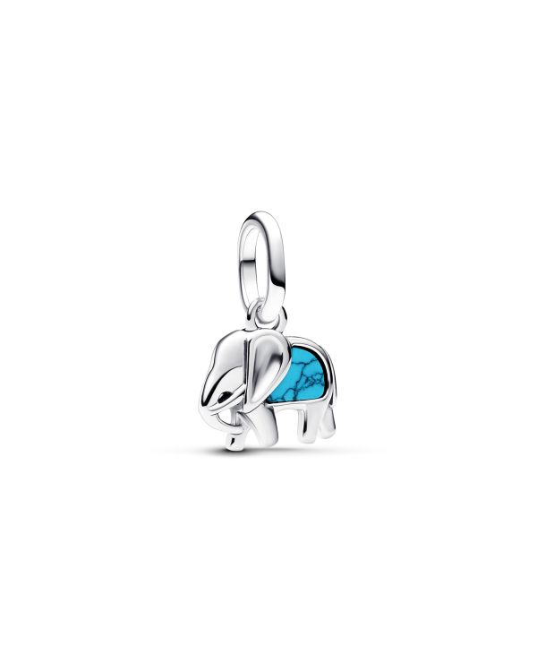 Pandora - Türkis Charm Silber 925 - Pandora Moments